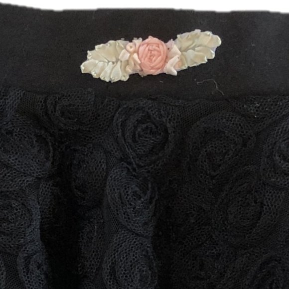 Motionwear Black Dance Ballet Pull-On Skirt - Picture 4 of 8